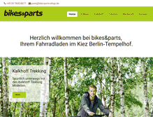 Tablet Screenshot of bike-parts-shop.de